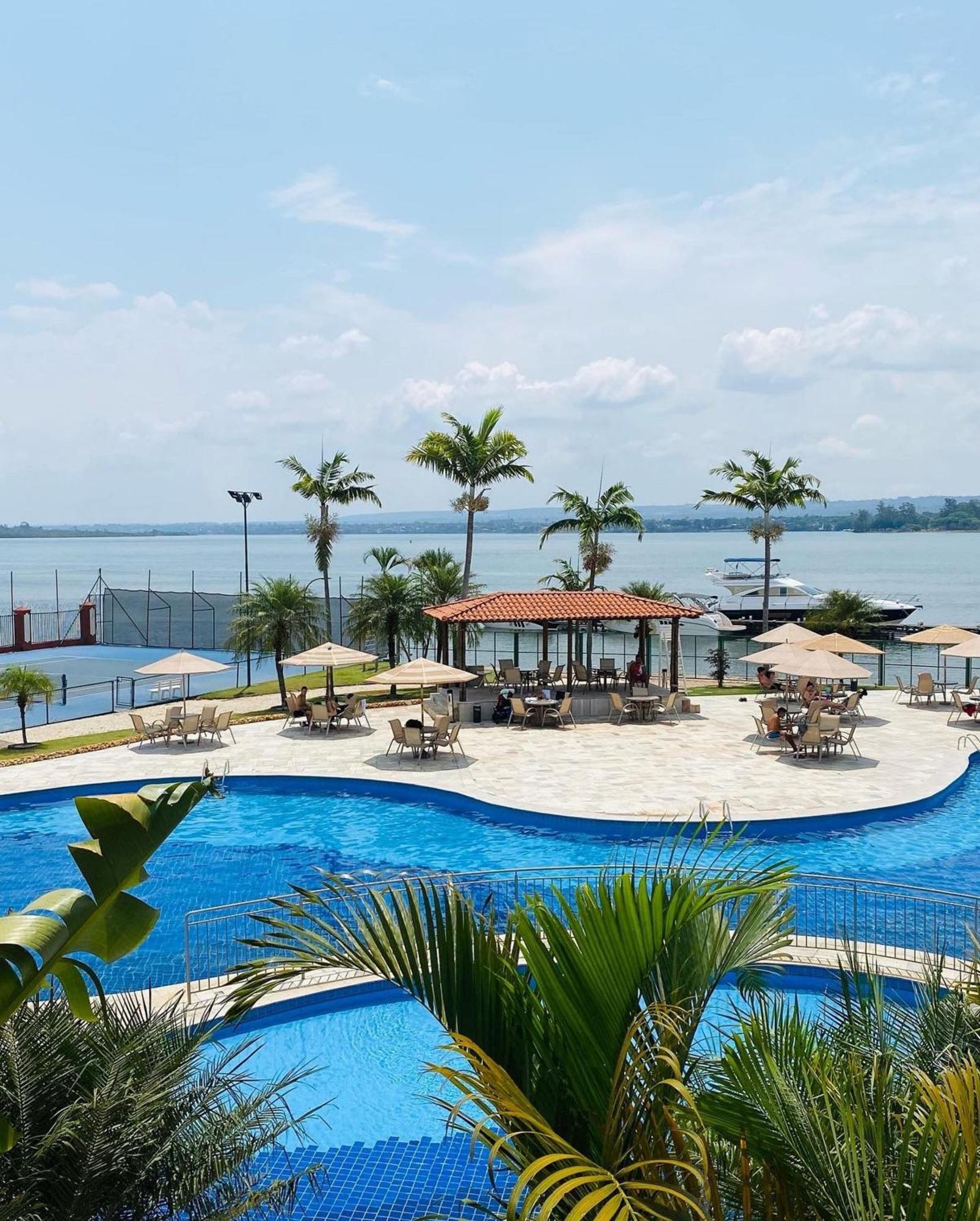 Flat Beira Lago No Centro De Bsb Brezilya Dış mekan fotoğraf
